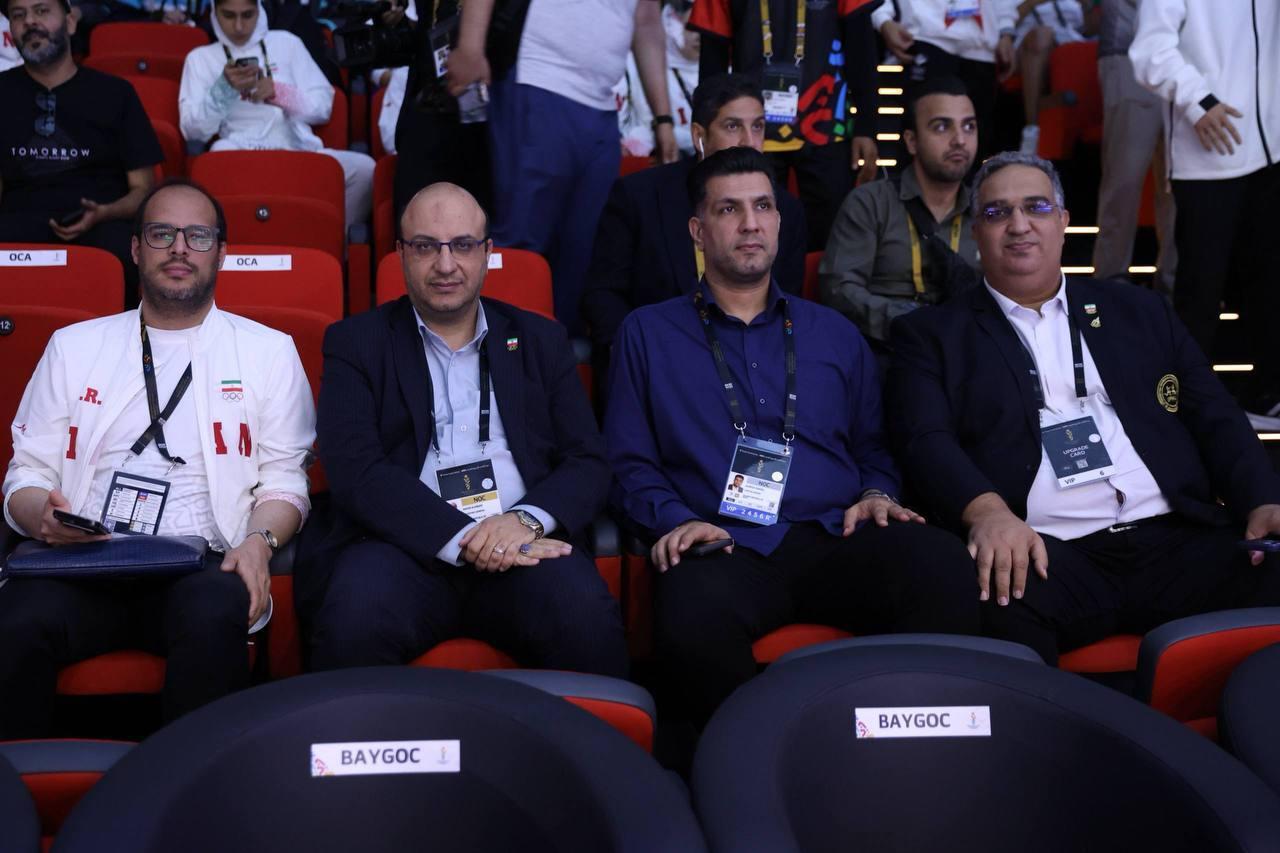 اعضای کاروان ورزشی ایران