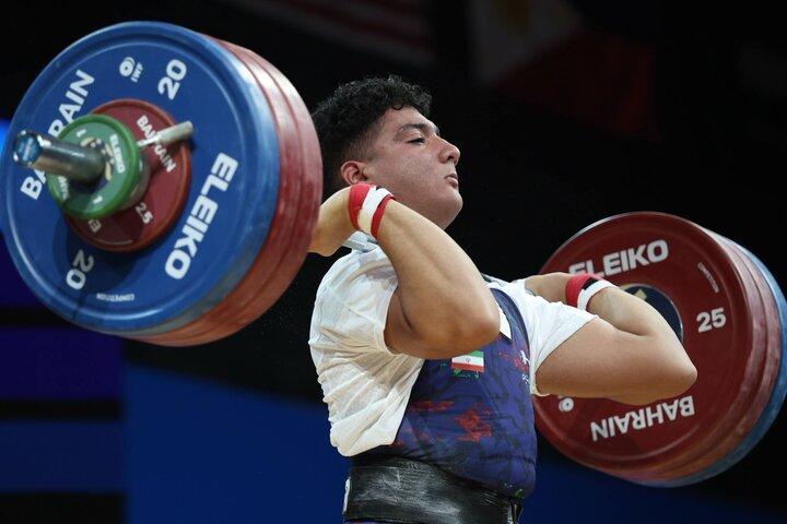 وزنهبردار ایران به مدال نرسید