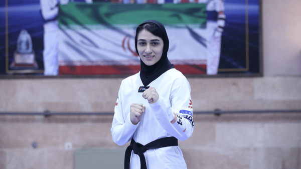کاپیتان تیم ملی تکواندو زنان ایران: امیدوار به مدال‌آوری در مسابقات جهانی هستیم