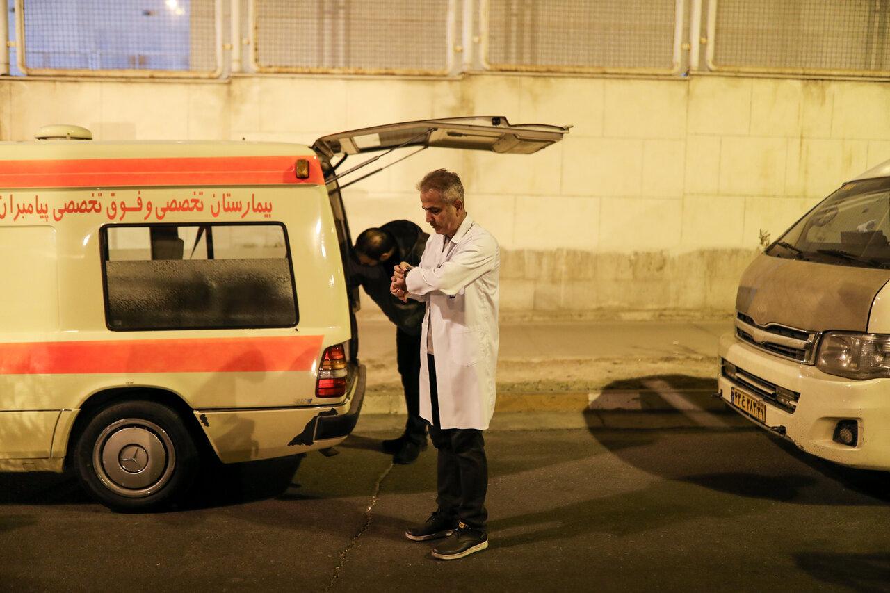 تصاویر انتقال صابر کاظمی به ایران