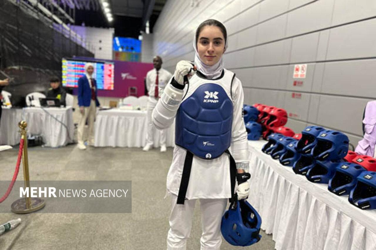 پیروزی ارزشمند زندی برابر قهرمان تکواندو جهان/ «اساسه» هم حذف شد