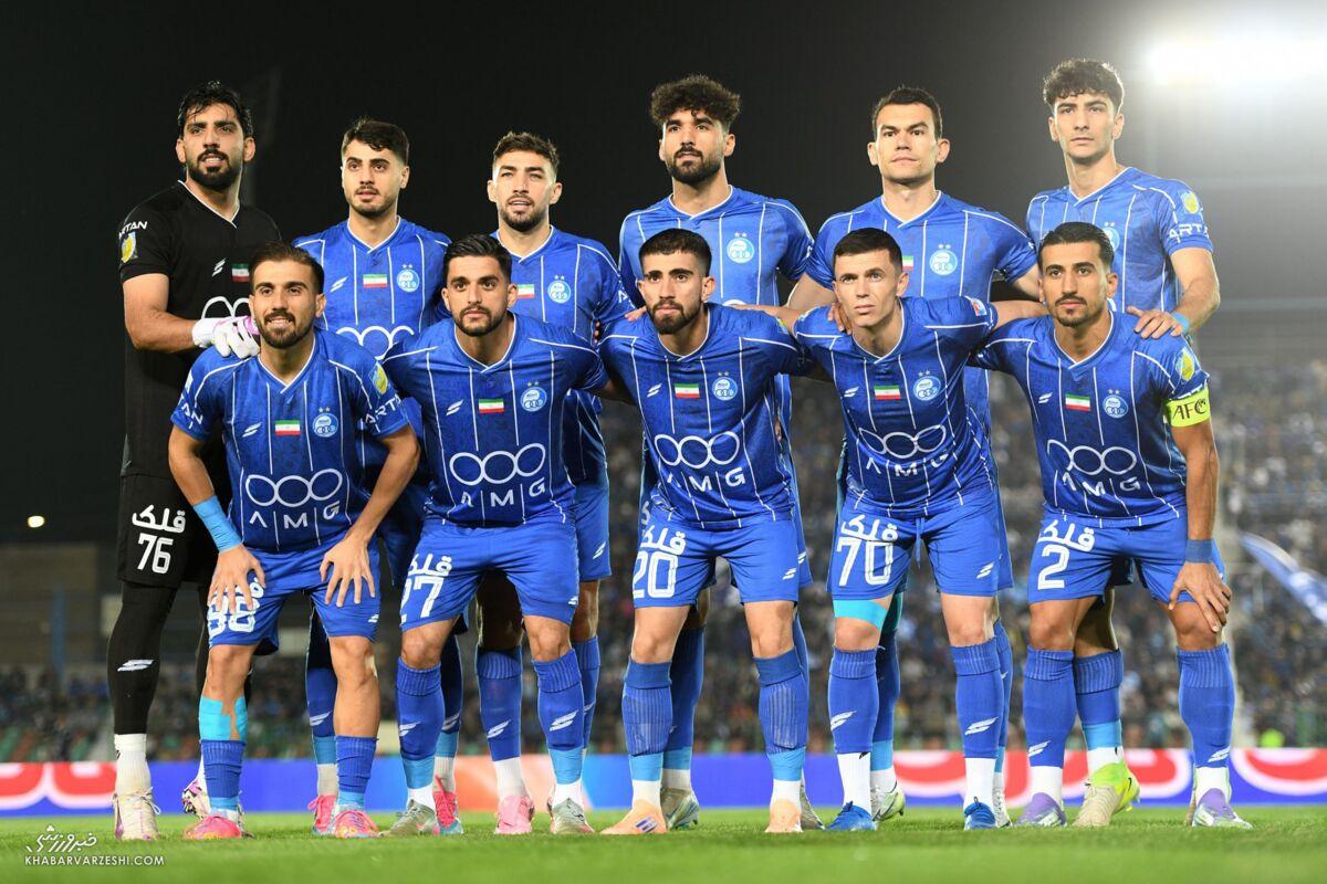 استقلال ایران - الوحدات اردن؛ ترکیب رسمی