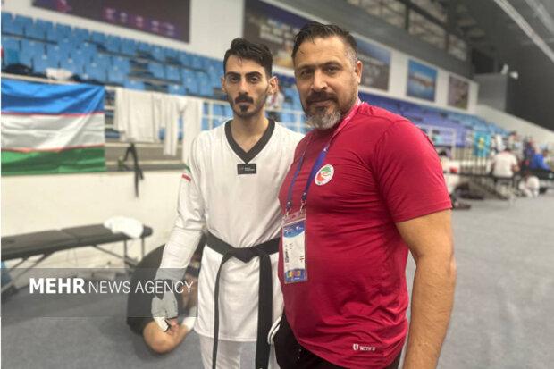 سه پیروزی برای دو نماینده تکواندو ایران/ صعود نعمت زاده و بختیاری