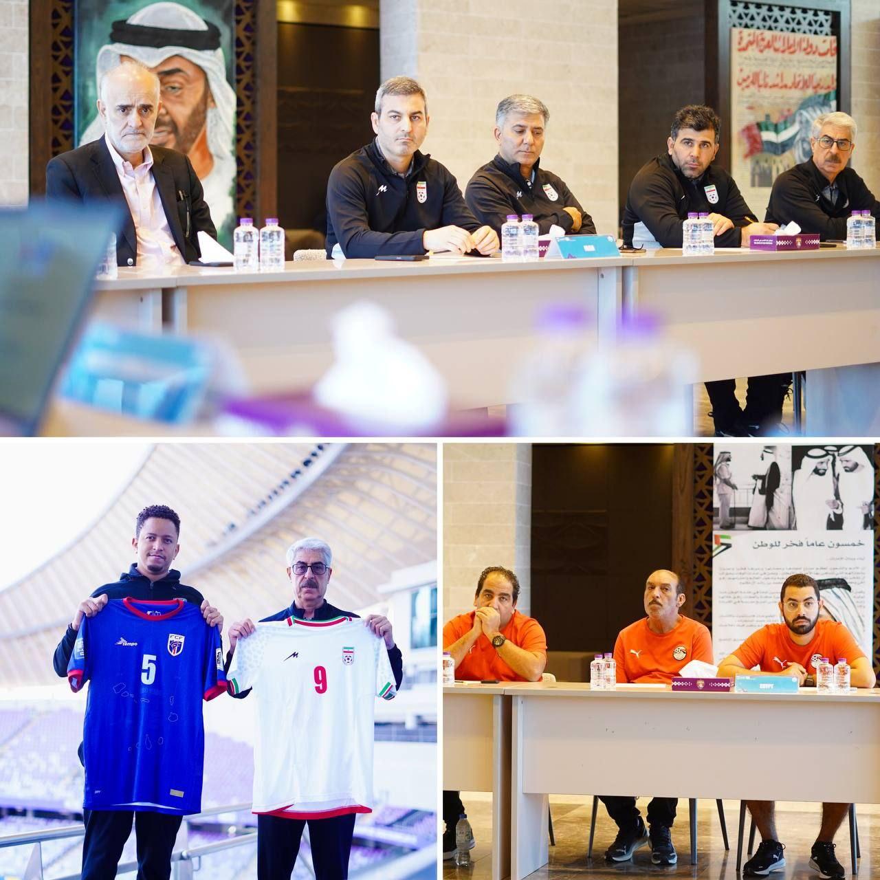 جلسه هماهنگی تیم ملی ایران