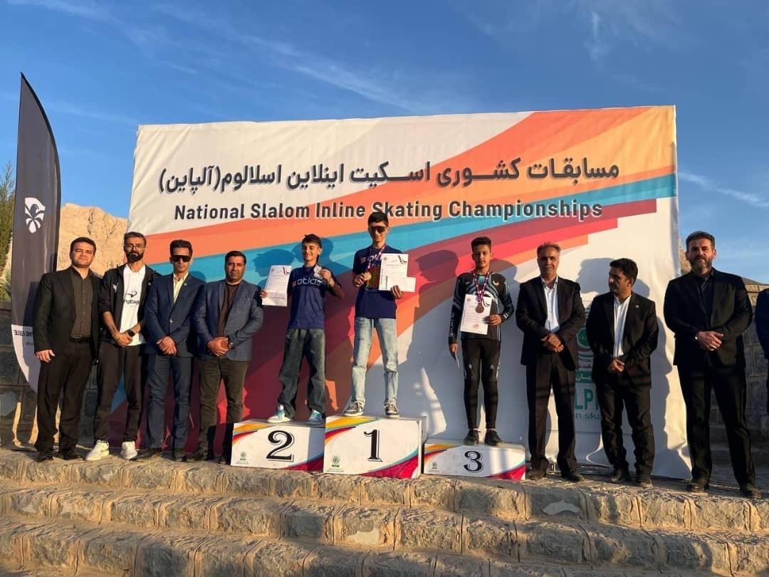معرفی برترین‌های مسابقات کشوری اسکیت اینلاین اسلالوم