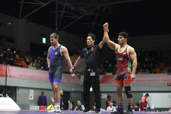 فرنگی کار وزن ۸۷ کیلوگرم ایران فینالیست شد