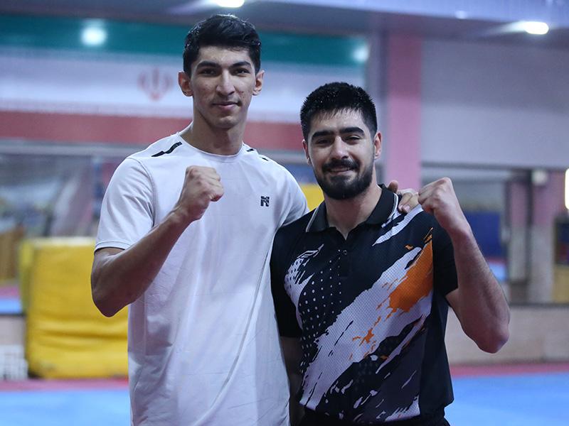 مهران برخورداری و آرین سلیمی