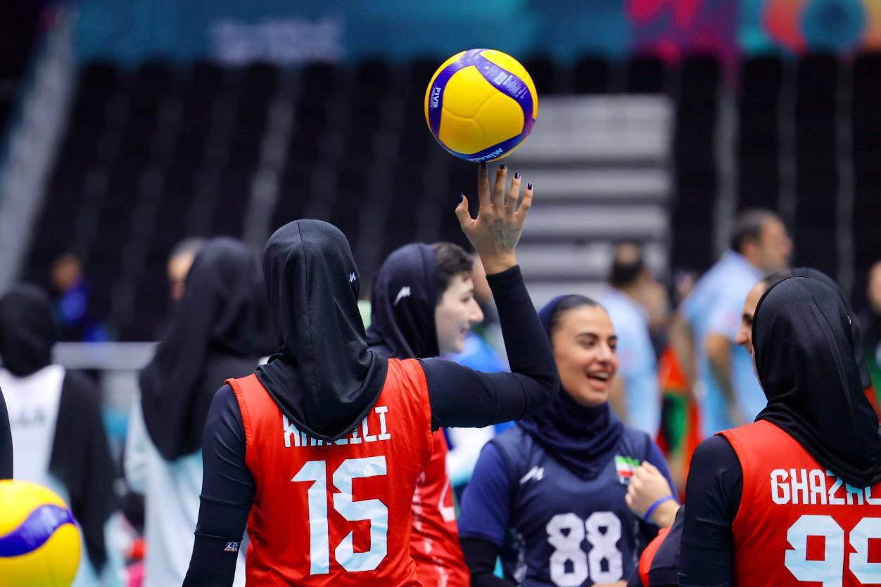 ایران 3-0 افغانستان؛ نخستین پیروزی تیم ملی والیبال زنان در ریاض + گزارش تصویری