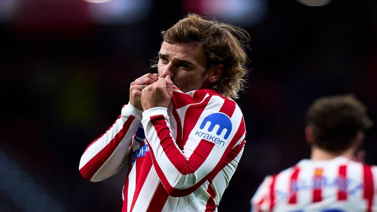 اتلتیکو مادرید ۳ - ۱ لوانته/ گریزمن به کمک سیمئونه آمد