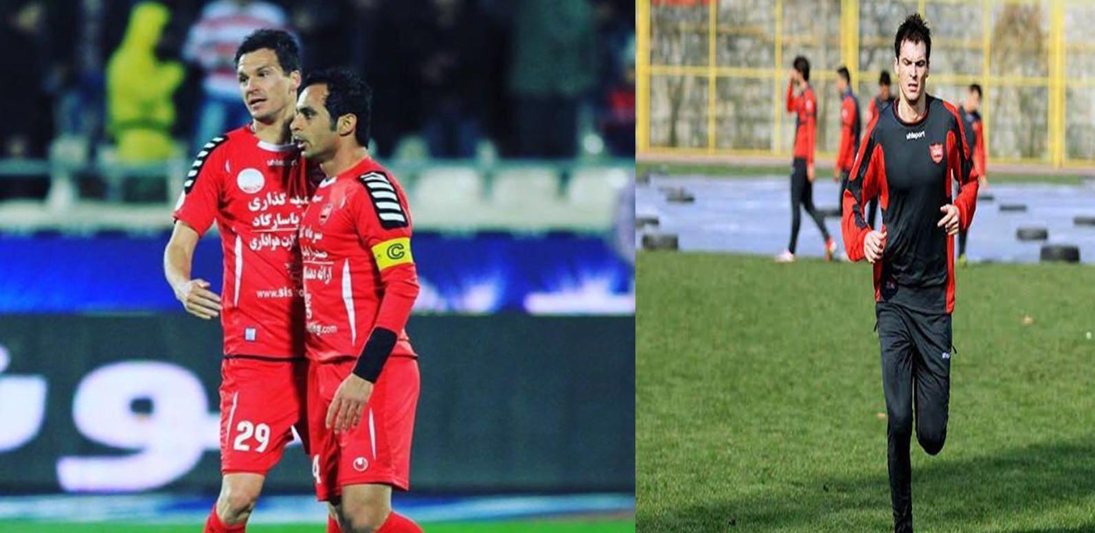 مارکو پروویچ و هادی نوروزی در پرسپولیس