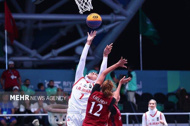 صعود تیم ملی بسکتبال بانوان با صدرنشینی