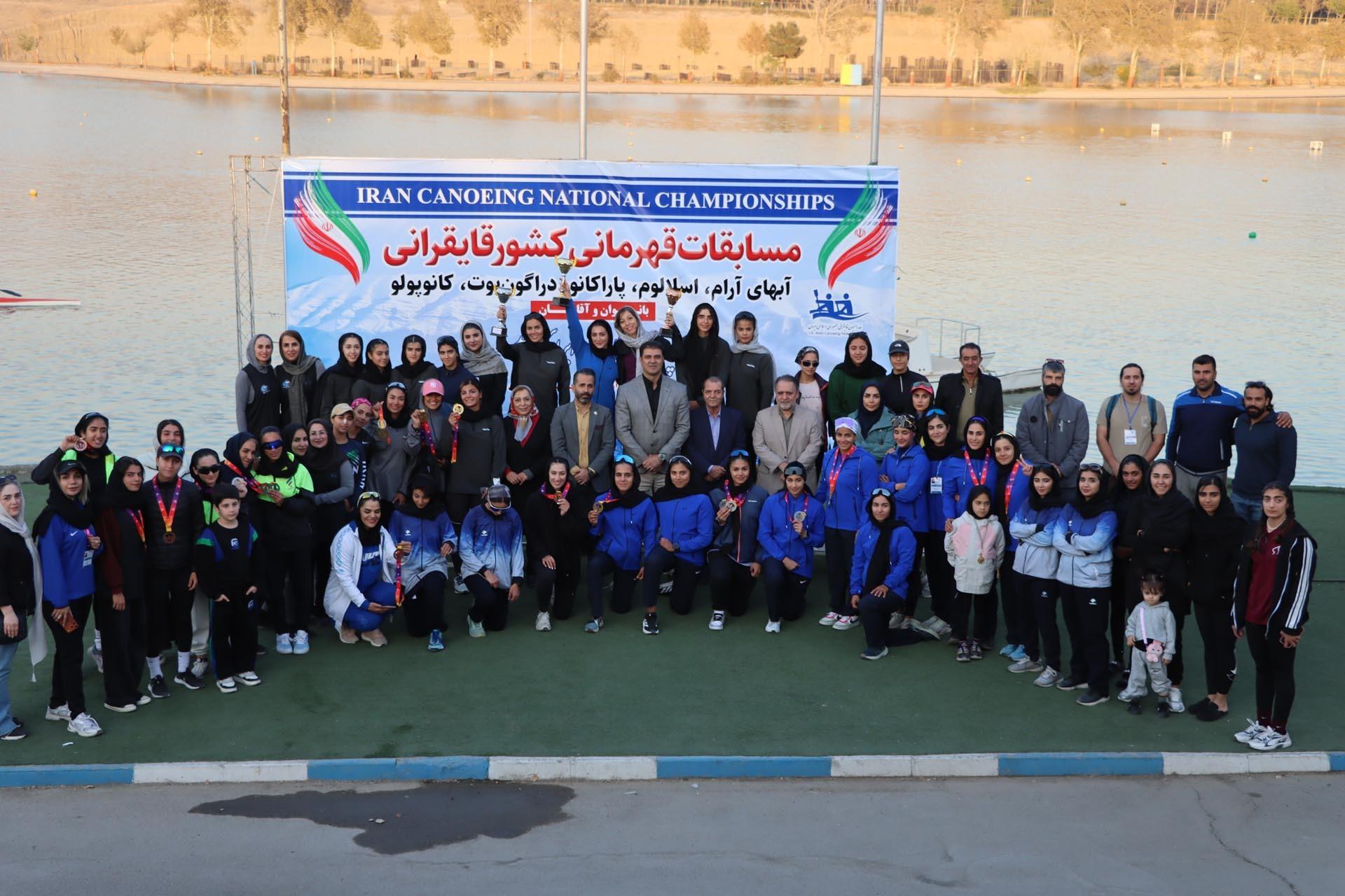 آب‌های آرام قهرمانی بانوان ایران؛ تهران قهرمان شد