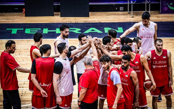 تیم ملی بسکتبال مردان ایران عازم لبنان شد