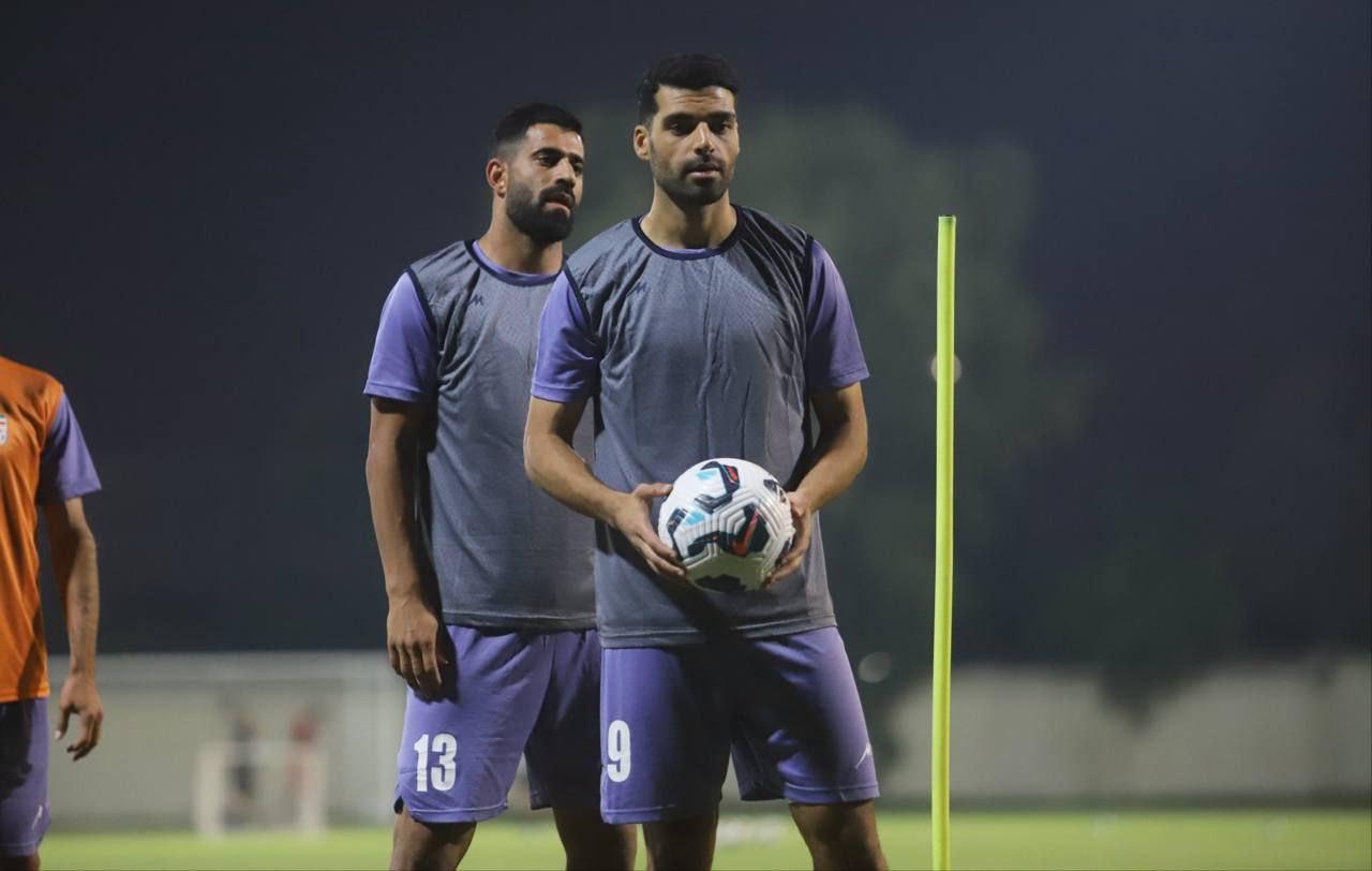 تمرینات تیم ملی در امارات در آستانه بازی با کیپ‌ ورد / گزارش تصویری