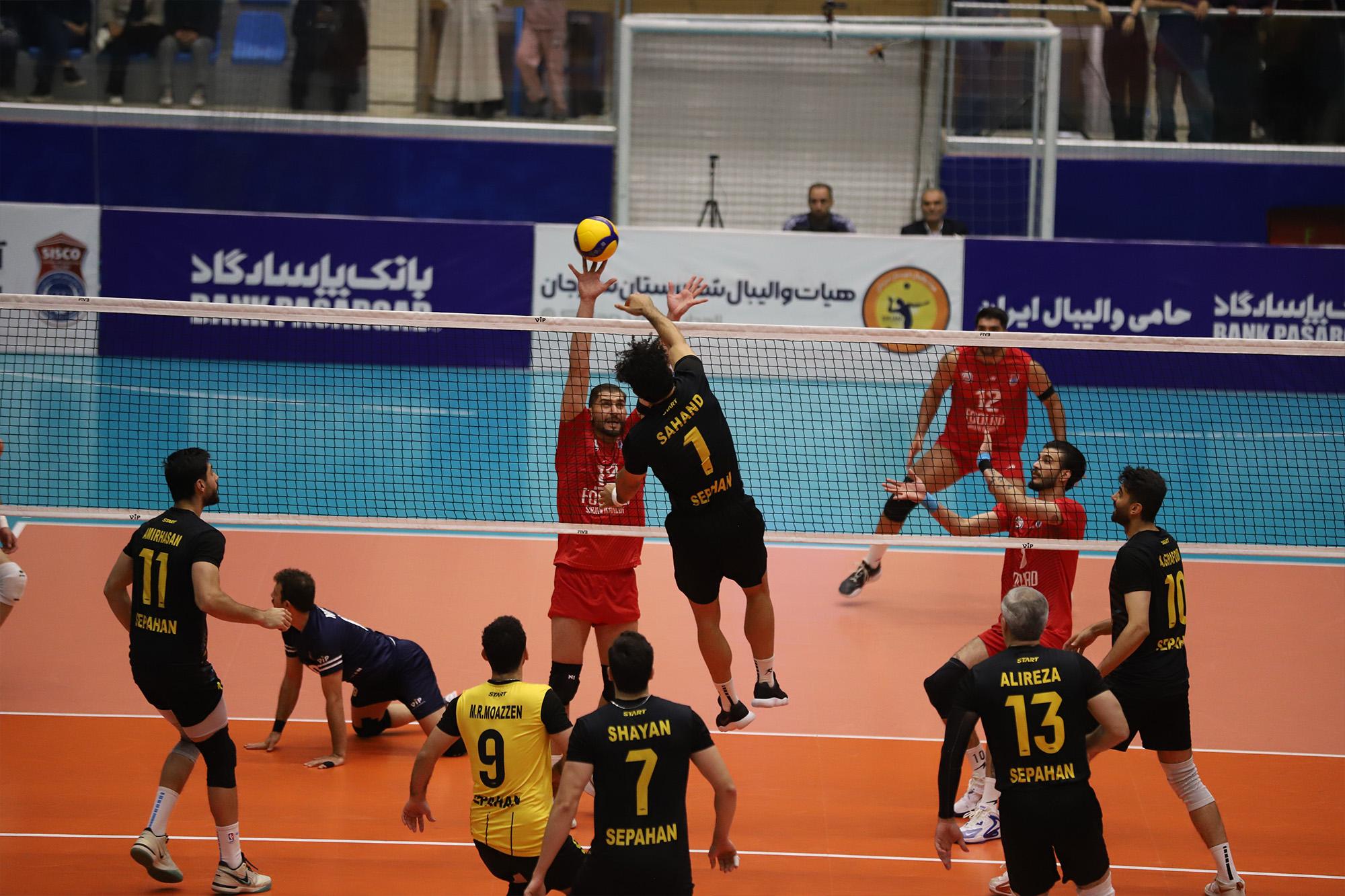 تقابل سهند الله وردیان و علی رمضانی