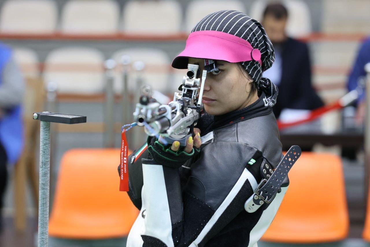 صعود نجمه خدمتی به مرحله نیمه نهایی تفنگ ۵۰ متر