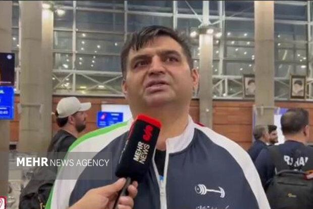 رضازاده: سطح مسابقات ریاض مثل جهانی بود/ وزنه‌برداران ریکاوری نداشتند