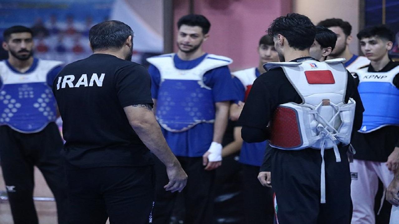 آغاز تمرین مشترک تیمهای ملی تکواندو ایران و ویتنام در خانه تکواندو
