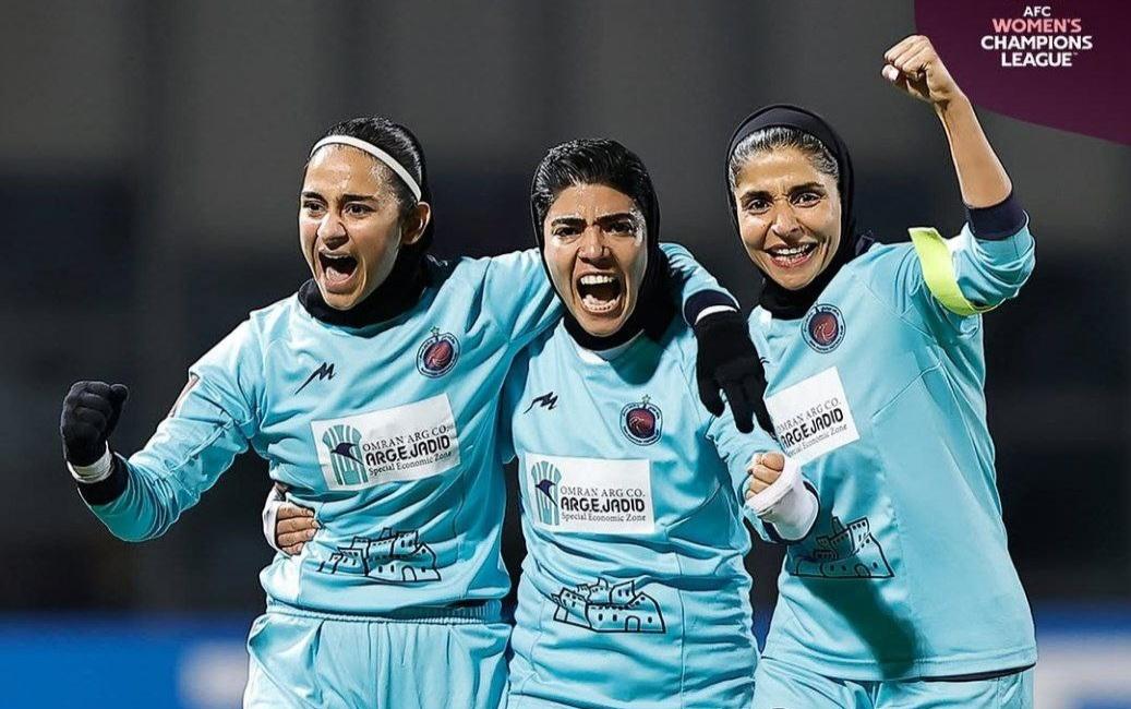 پیروزی خاتون بم مقابل نسف قارشی در لیگ قهرمانان زنان آسیا