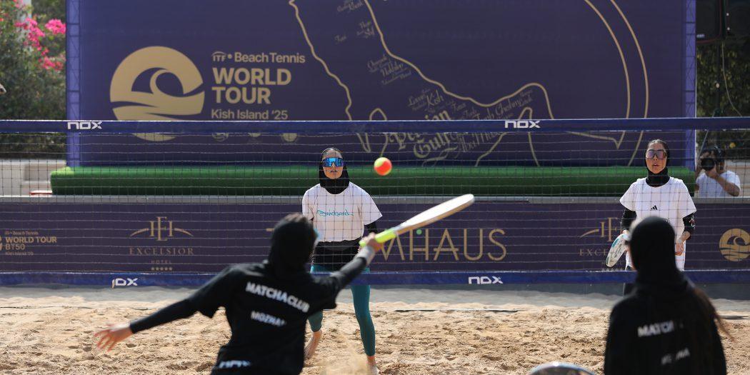 رقابتهای بینالمللی تنیس ساحلی؛ جدال مدعیان در نیمهنهایی