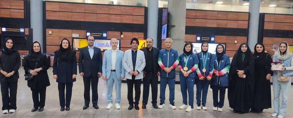 بازگشت افتخار آفرینان پینگ پنگ ایران از رقابتهای همبستگی اسلامی