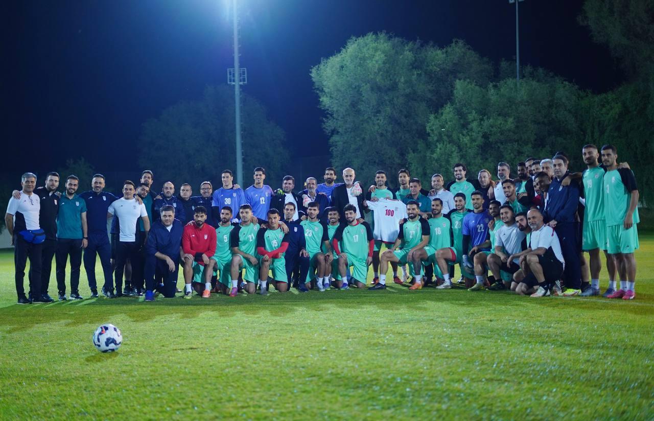 پیراهن «یکصد» بر تن طارمی