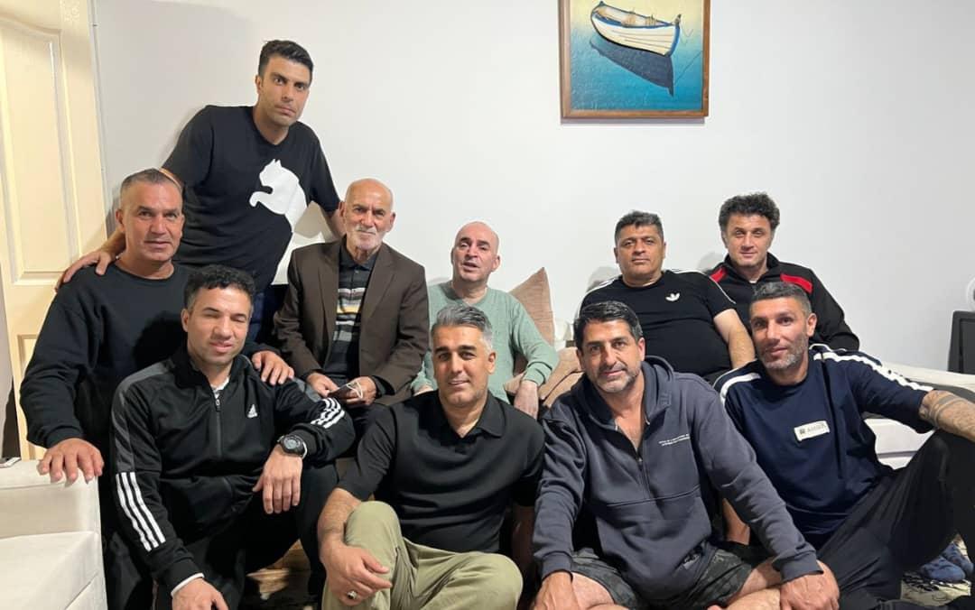 عکس از گردهمایی بازیکنان سابق استقلال و پرسپولیس در تالش