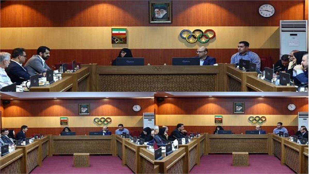 نشست تخصصی کمیته ملی المپیک و وزارت ورزش با فدراسیون‌های بسکتبال و دوومیدانی