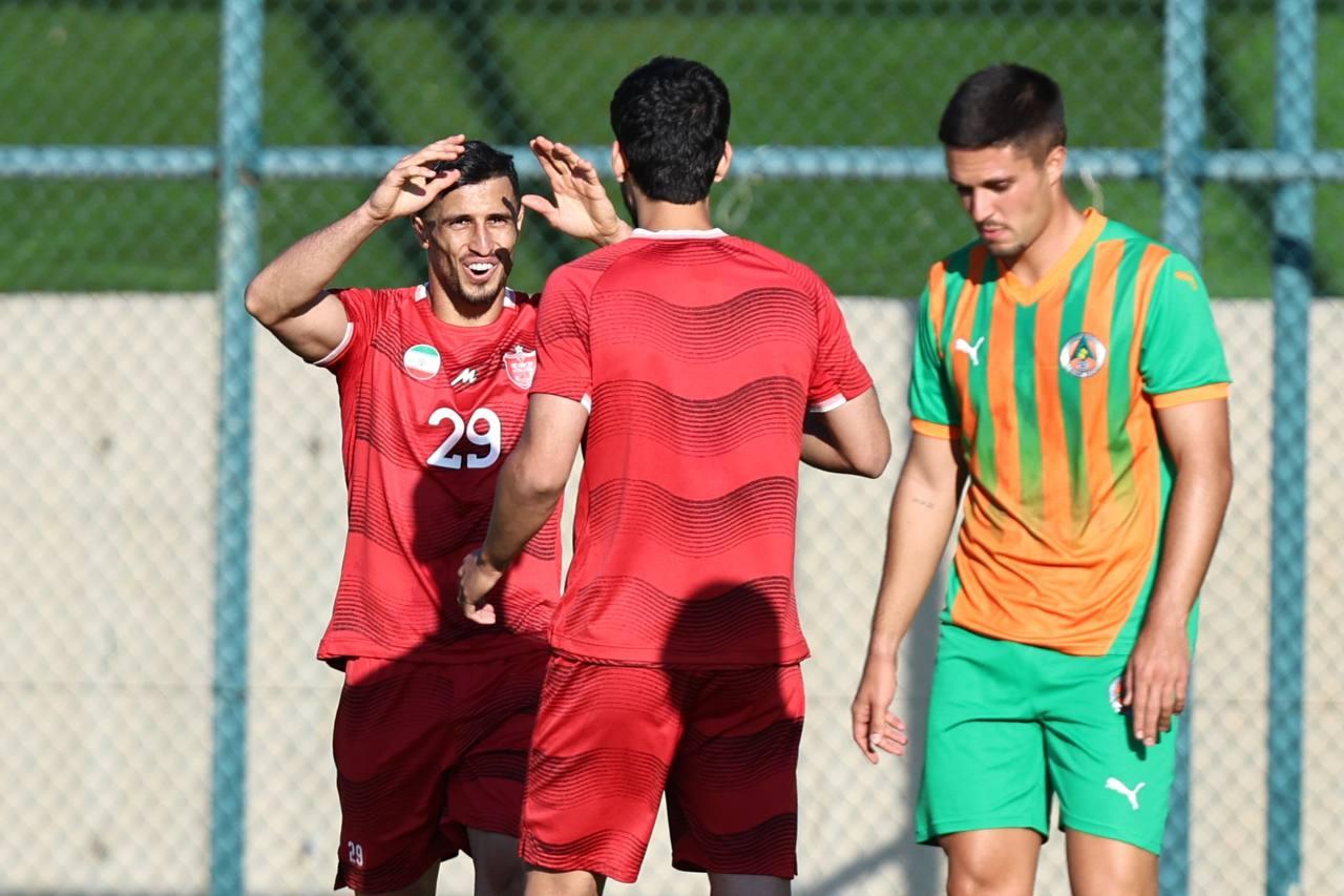 جراحت شدید علی علیپور در تمرینات پرسپولیس؛ واکنش همسر وی و توضیحات پزشک باشگاه / عکس