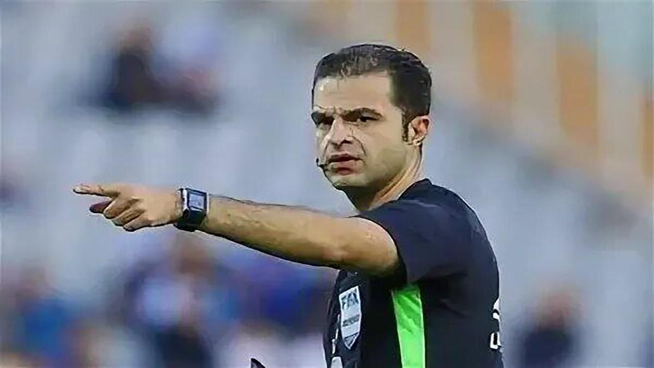 پیام حیدری داور بازی تراکتور - استقلال شد