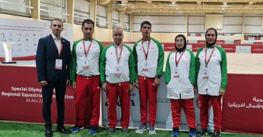 حضور منظم سوارکاران ایران در المپیک ویژه منطقه منا ۲۰۲۵