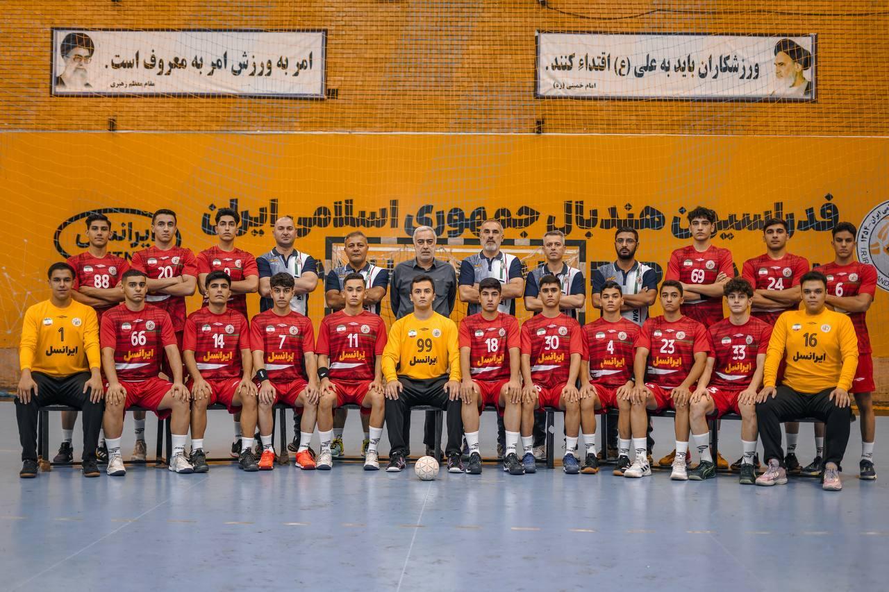 پسران زیر ۱۷ سال هندبال ایران آماده اعزام آسیایی