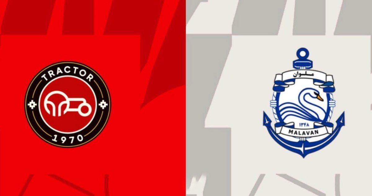 ملوان - تراکتور؛ ترکیب رسمی