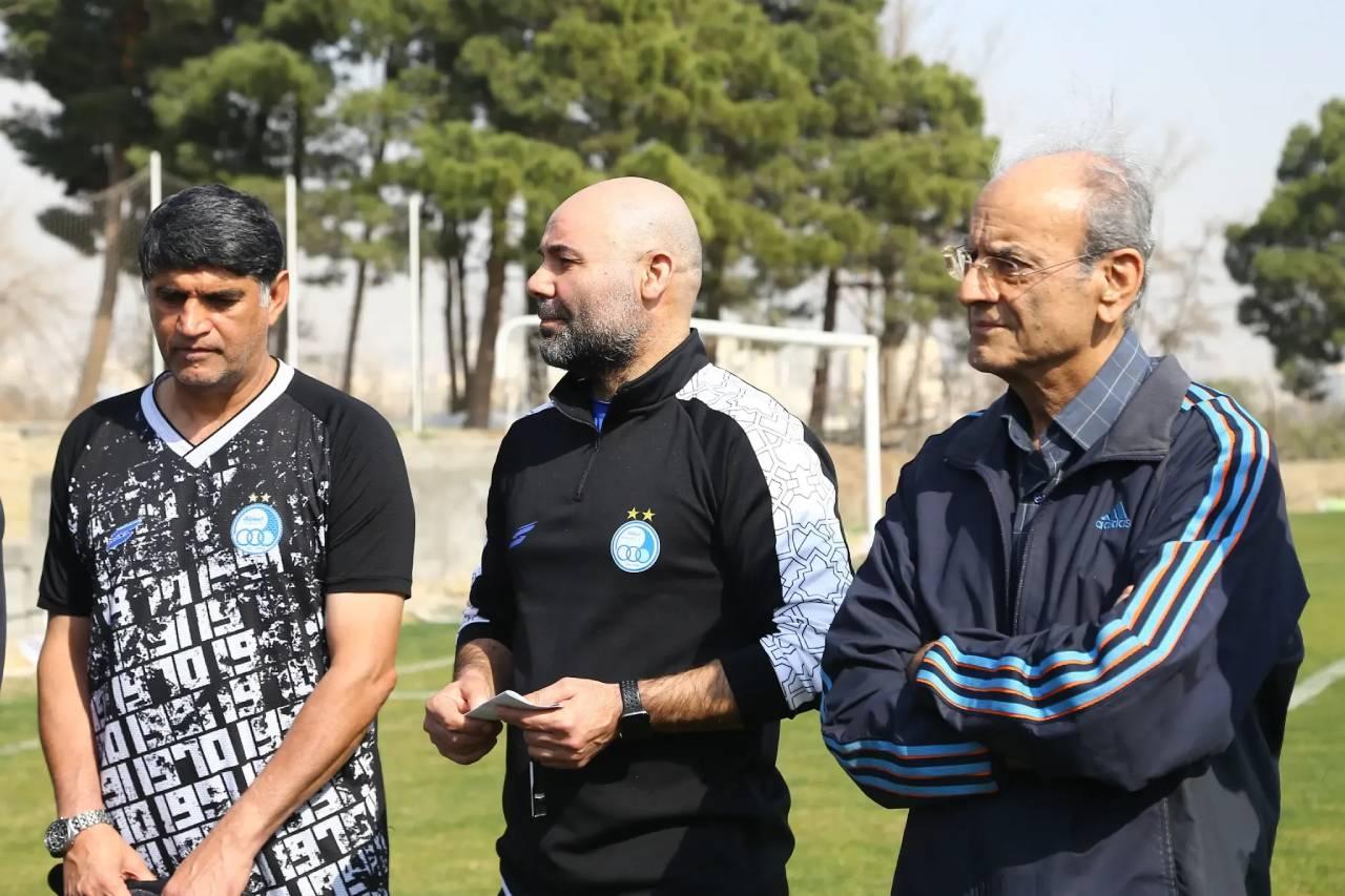 استقلال بهترین بازیکنان را در اختیار دارد؛ ترابیان: در حال انجام امور مربوط به حضور مربی خارجی هستیم