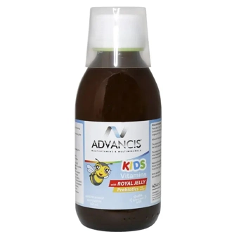 شربت کیدز ویتامینز همراه با رویال ژلی ADVANCIS 150 ml کیمیا سلامتیان