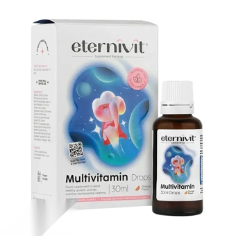 قطره مولتی ویتامین اترنیویت 30 ml طعم پرتقال روشا زیست پارسین ایران