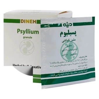 پودر خوراکی پسیلیوم 7 گرم دینه 10 عددی