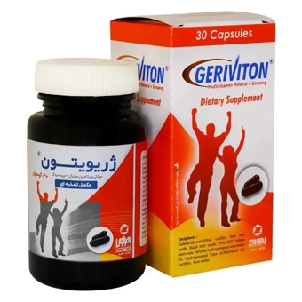 کپسول ژریویتون شرر 30 عددی داروسازی زهراوی