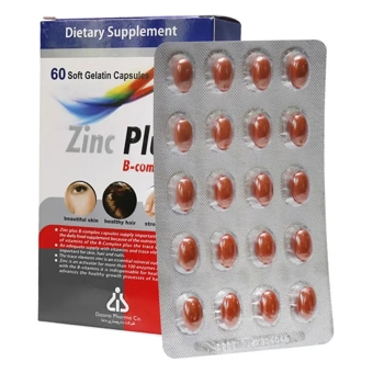 کپسول زينک پلاس ب کمپلکس 5 mg دانا 60 عددي