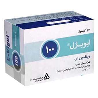 سافت ژل ايويژل 100 IU دانا 100 عددي
