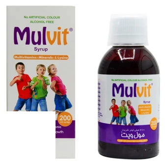 شربت مول ویت خوارزمی 200 ml طعم پرتقال داروسازی خوارزمی
