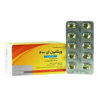 سافت ژل ويتامين E 400 IU جالينوس 50 عددي