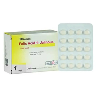 قرص فوليک اسيد 1mg جالينوس 100 عددي