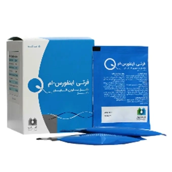 ساشه فرتی اینفورس ام  الحاوی 15 عددی طعم لیمو داروسازی الحاوی ایران