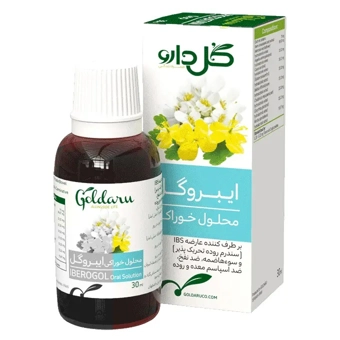 محلول خوراکی ایبروگل گل دارو حجم 30 میلی لیتر