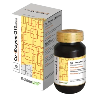 قرص کوآنزیم کیوتن 100mg گلدن لایف 30 عددی درمان یاب دارو