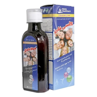 شربت کلسی فان رها 200 ml طعم پرتقال داروسازی رها اصفهان