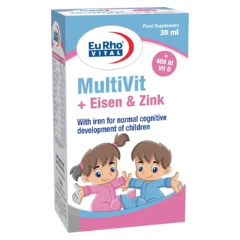 قطره مولتی ویت آیزن و زینک یوروویتال 30 ml حکیمان طب کار