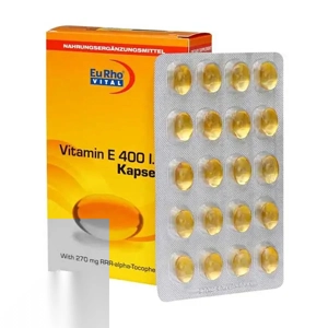 کپسول ويتامين E 400 يوروويتال 40 عددي حکيمان طب کار