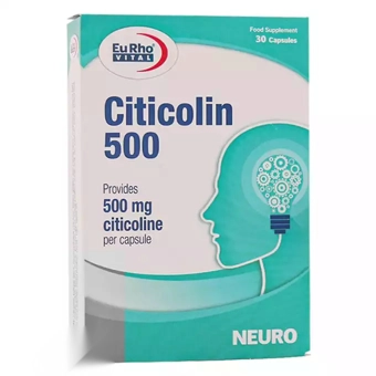 کپسول سیتی کولین 500mg یوروویتال 30 عددی حکیمان طب کار